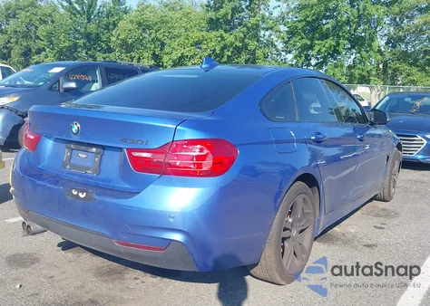 2017 BMW 430I Gran Coupe xDrive from USA, damaged, VIN WBA4F9C34HG812878
